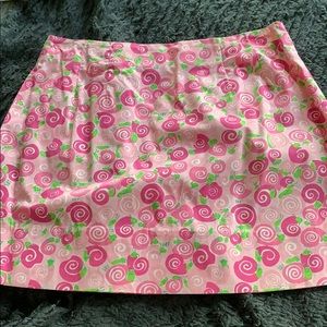Lilly Pulitzer snail skirt